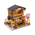 Weekender by HiTEC DIYミニチュアハウスキット すし屋 木製ジオラマセット 組立キット DIYKIT-01