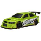 ハイテック 1/76スケール ドリフトカー C66グリーン ラジコン自動車