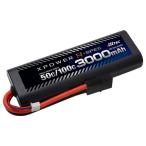 HiTEC XPOWER R-SPEC Li-Po 7.4V 3000mAh 50C/100C タミヤタイプコネクター R/C用バッテリー XPR3000-RT-B