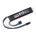 Noir Snipe Master LiHV 7.6V 610mAh 20C ハンドガン用 電動ガン用充電式リポバッテリー GFG951　ネコポス送料無料