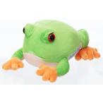Yahoo! Yahoo!ショッピング(ヤフー ショッピング)エココエカエル アカメアマガエル カエルのおもちゃ ぬいぐるみ  対象年齢：3歳から
