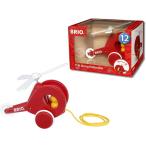 プルトイ　ヘリコプター　赤　30227　BRIO　知育玩具 木製玩具 木のおもちゃ