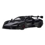AUTOart 1/18 マクラーレン セナ ブラック 完成品ミニカー 76076 送料無料
