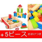 ★【おまけつき：プラス5ピース】　Hape(ハペ)  木のおもちゃ　はこべるつみ木 E8273　対象年齢1歳から 積み木　送料無料