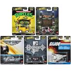 【6月21日発売予定】　ホットウィール(Hot Wheels) ポップカルチャー アソート 5台セット(各1台) HXD63-986K　送料無料