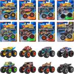 【12月13日発売予定】　ホットウィール(Hot Wheels) モンスタートラック 1:64アソート 8台セット FYJ44-982A　送料無料