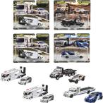 【6月27日発売予定】　ホットウィール(Hot Wheels) チームトランスポート アソート 4台セット FLF56-987L　送料無料