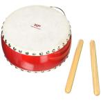 木の知育楽器　Kids Percussion キッズパーカッション キッズわだいこ レッド 出産祝い ギフト　送料無料