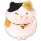 ひげまんじゅうST みーさま ぬいぐるみ 高さ約13cm 猫雑貨 700994　送料無料 新品