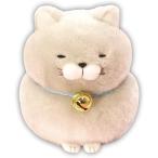 ひげまんじゅうST ほとけ ぬいぐるみ 高さ約13cm 猫雑貨 700996　送料無料 新品