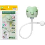 ショッピングストロー あにま〜るペットボトルストロー グリーン  (どんな姿勢でも飲みやすいおもり付き 1歳ごろ〜 食洗機OK)　定形外郵便送料無料