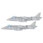 1/144　プラモデル　フライングカラーセレクション　AV8B　ハリアーII　2機セット　FC-9　送料無料