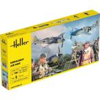 【9月再入荷予定】　エレール 1/72 ノルマンディ 航空戦 セット (飛行機 & フィギュアセット) プラモデル HE50329　送料無料