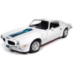 AMERICAN MUSCLE 1/18 1971 ポンティアック ファイアーバード トランザム カメオホワイト 完成品ダイキャストミニカー AMM1267　送料無料