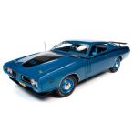 American Muscle 1/18 1971 ダッジ チャージャー R/T ブルー 完成品ダイキャストミニカー AMM1274　送料無料
