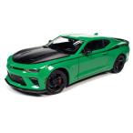 American Muscle 1/18 2017 シェビー カマロ SS NICKEY グリーン 完成品ダイキャストミニカー AMM1276　送料無料