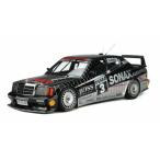 OttO mobile 1/12 メルセデス ベンツ W201 190 EVO II DTM 1992 ブラック/シルバー 完成品ミニカー OTMG062　送料無料