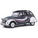 SOLIDO 1/18 シトロエン 2CV chic 1982 グレー/ホワイト 完成品ダイキャストミニカー S1805023　送料無料