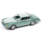JOHNNY LIGHTNING 1/64 1979 シェビー モンテカルロ グリーンファイアーミスト ツートン 完成品ミニカー JLMC030B5GR　送料無料