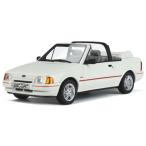 OttO mobile 1/18 フォード エスコート Mk.4 カブリオレ XR3i ホワイト 完成品ミニカー OTM398　送料無料