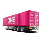 アオシマ 1/32 ヘビーフレイト No.03 日本トレクス コンテナセミトレーラ40ft 3軸/ONE ジャパン プラモデル 送料無料 新品