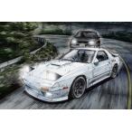 アオシマ プラモデル 1/24 プリペイントモデル 頭文字D イニシャルD 高橋涼介 FC3S RX ...