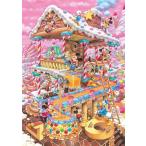 ジグソーパズル ぎゅっと266ピース おかしなおかしの家 ピュアホワイト 18.2x25.7cm DPG-266-574　送料無料