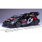 【7月発売予定】　IXO MODELS 1/18 トヨタ GR ヤリス Rally1 2024年モンテカルロラリー #33 E.Evans/S.Martin 完成品ダイキャストミニカー 18RMC197　送料無料