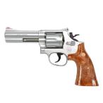 S&amp;W　M686　4インチ　シルバー　18才以上用ガスリボルバー　No.13319　クラウンモデル　送料無料