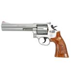 S&amp;W　M686　6インチ　シルバー　18才以上用ガスリボルバー　No.13320　クラウンモデル　送料無料