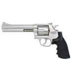 クラウンモデル S&amp;W M686 6インチ シルバー エアコッキングリボルバー 10才以上用 No.13606　送料無料 新品