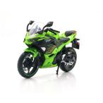 5月以降発売予定 童友社 1/12 ダイキャストモーターサイクル Kawasaki Ninja 400 グリーン 塗装済ダイキャストバイク完成品　送料無料