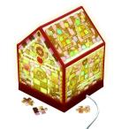 ジグソーパズル 208ピース パズルライト お菓子の家 10x10x13.3cm CJP-047　送料無料