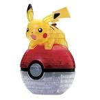 ジグソーパズル3D ポケットモンスター ピカチュウ&amp;モンスターボール 61ピース CP3-019　送料無料