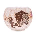 ランプシェードパズル 80ピース シルエット ‐美女と野獣‐ 直径10cm×高さ7cm 2201-30　送料無料　新品