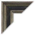 ショッピングパズル ジグソーパズル用 ヴィンテージフレームソリッド No.10 ブラック＆シルバー 50×75cm 17000-1003　送料無料 ラッピング不可