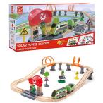 Hape(ハペ)　ソーラーで光る！シティレールセット　E3762　送料無料