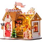 DIYミニチュアハウス Gingerbread House(英語版) ドールハウス おしゃれ インテリア　送料無料