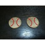  Professional Baseball сопутствующие товары ( Kids для )/2.2cm размер . брать . вышивка бейсбол мяч нашивка золотой / красный 2 шт 1 комплект 