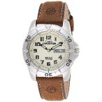 【平行輸入品】Timex Mens Expedition Brown Leather Sport Watch