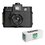 [ flat line импортные товары ]Holga 120GCFN medium формат пленочный фотоаппарат Ilford HP5 Plus белый чёрный nega плёнка имеется (120 roll Phil 