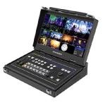 [ flat line импортные товары ]Avmatrix PVS0613 Video Switcher Portable 6 Channel 4×SDI and 2×HDMI Video Mixer Converter with 13.3 inch FHD LCD Monitor(PVS0613)