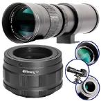 [ flat line импортные товары ]Ultimaxx 420-800mm f/8.3-16 super HD manual взгляд издалека zoom T крепление линзы комплект Canon EOS
