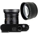 [ flat line импортные товары ]49MM HD 32K 2.2X TELEPHOTO Zoom Lens for Leica Q3 Digital Camera
