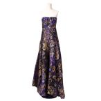  прекрасный товар RALPH LAUREN Ralph Lauren платье размер 2(155/84A) лиловый бирка bare top Jaguar do