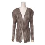 PLEATS PLEASE ISSEY MIYAKE プリーツプリーズ イッセイミヤケ ヴィンテージ カーディガン サイズ3 ギンガムチェック ジャケット