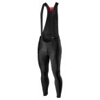 Castelli カステリ メンズ サイクルビブタイツ Sorpasso RoS Bib Tight(Black) (防風 撥水 フリース 秋・冬)