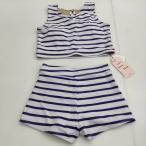 05w15978 [CIAPANIC] Ciaopanic TYPYtipi- купальный костюм верх и низ в комплекте белый темно-синий белый темно-синий комплект б/у товар [ павильон . магазин ]