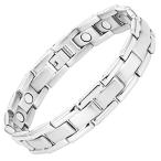 特別価格Willis Judd Titanium Magnetic Therapy Bracelet Adjustable For Pain Relief A好評販売中