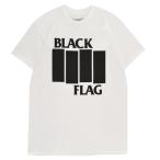 BLACK FLAG ブラックフラッグ Bars & Logo Tシャツ WHITE